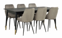 Matbord \'Fenwood\' - Sort 180x90cm
