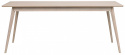 Spisebord \'Yumi\' 190x90cm - Hvidpigmenteret eg