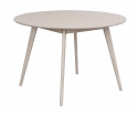 Spisebord \'Yumi\' Rundt 115cm - Hvidpigmenteret