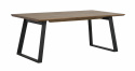 Spisebord \'Melville\' 210x95cm - Brun/Sort
