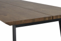 Spisebord \'Melville\' 210x95cm - Brun/Sort