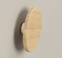 Væghængt knap \'Milford\' 12cm - Eg