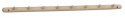 Kroglist \'Milford\' 80cm - Hvidpigmenteret