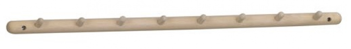 Kroglist \'Milford\' 80cm - Hvidpigmenteret i gruppen Møbler / Hylder & opbevaring / Tøjstativer hos Reforma (119522)