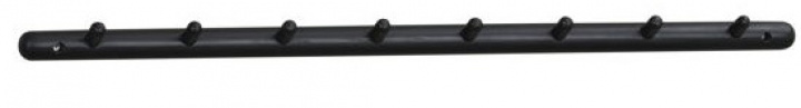 Kroglist \'Milford\' 80cm - Sort i gruppen Møbler / Hylder & opbevaring / Tøjstativer hos Reforma (119542)
