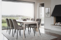 Spisebord \'Tyler\' 180x90cm - Hvidpigmenteret Eg