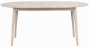 Spisebord \'Tyler\' Ovalt 170x105cm - Hvidpigmenteret Eg