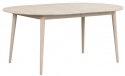 Spisebord \'Tyler\' Ovalt 170x105cm - Hvidpigmenteret Eg