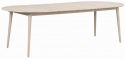 Spisebord \'Tyler\' Ovalt 170x105cm - Hvidpigmenteret Eg