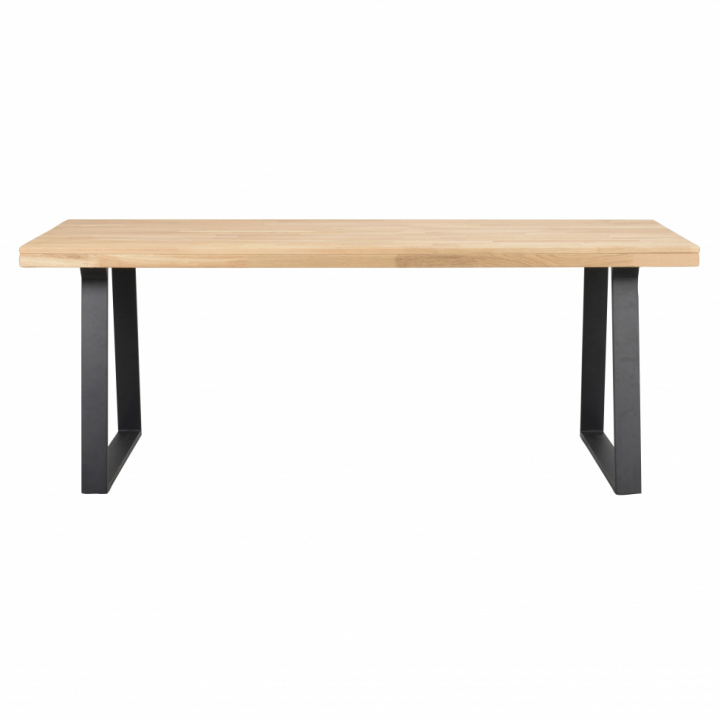 Spisebord \'Brooklyn\' 170x95cm - Natur/Sort i gruppen Møbler / Bord / Spisebord hos Reforma (119836)