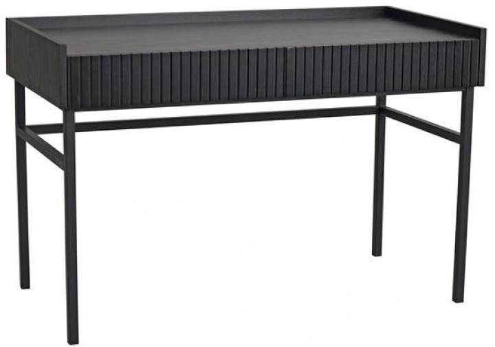 Skrivebord \'Halifax\' 120x61cm - Sort i gruppen Møbler / Bord / Skriveborde hos Reforma (119910)