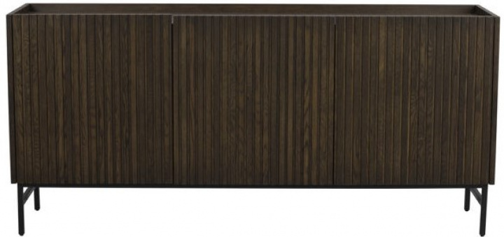 Sideboard \'Halifax\' 160x40cm - Brun/Sort i gruppen Møbler / Hylder & opbevaring / Sideboards hos Reforma (119916)