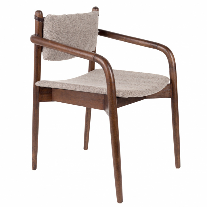 Stol \'Torrance\' Armstöd - Beige/Brun i gruppen Møbler / Sidde møbler / Stole hos Reforma (1200168)