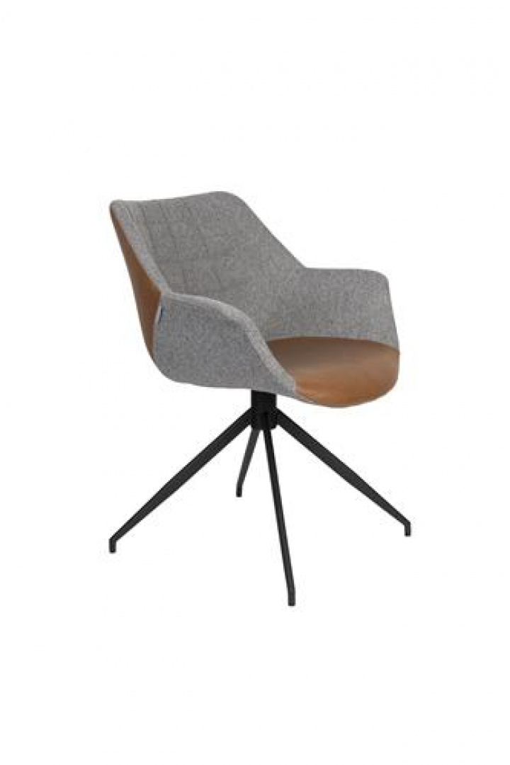Stol \'Doulton\' Swivel - Brun i gruppen Møbler / Sidde møbler / Stole hos Reforma (1200243)