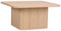 Sofabord \'Sullivan\' 80x80cm - Hvidpigmenteret