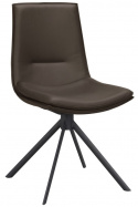 Karmstol \'Lowell\' Drejbar - Brun