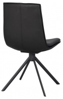 Karmstol \'Lowell\' Drejbar - Sort
