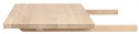 Tilläggsskiva \'Carradale\' 50x100cm - Hvidpigmenteret