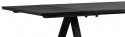Matbord \'Carradale\' 220x100cm - Sort/A-ben