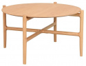 Soffbord \'Holton\' Rund 80cm - Natur