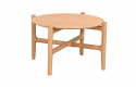 Soffbord \'Holton\' Rund 55cm - Natur