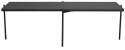 Soffbord \'Shelton\' 145x60cm - Sort