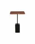 Sidebord \'Chao\' - Marmor/Rust