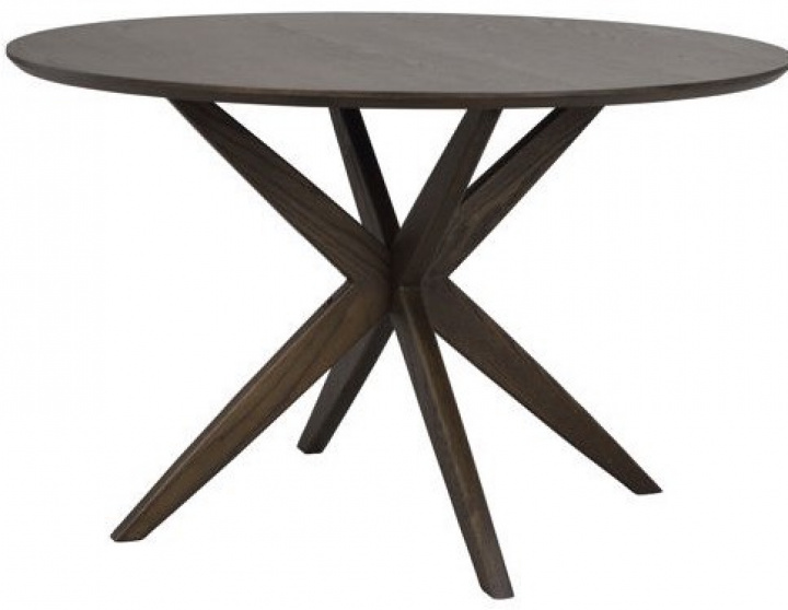 Spisebord \'Calverton\' Rundt 120cm - Brun i gruppen Møbler / Bord / Runde spiseborde hos Reforma (120652)