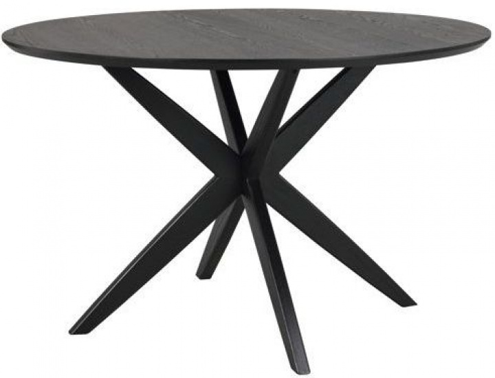 Spisebord \'Calverton\' Rundt 120cm - Sort i gruppen Møbler / Bord / Runde spiseborde hos Reforma (120658)