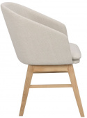 Armlænestol \'Windham\' - Beige/Eg
