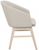 Armlænestol \'Windham\' - Beige/Hvidpigmenteret