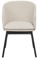 Armlænestol \'Windham\' - Beige/Sort