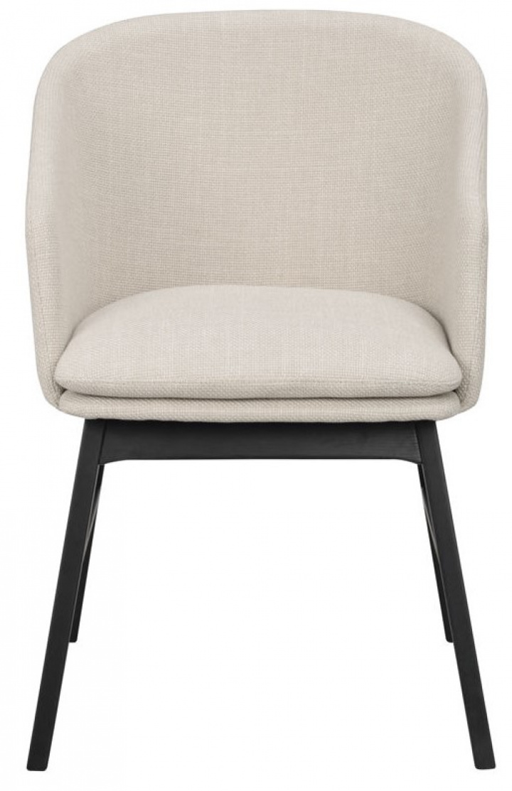 Armlænestol \'Windham\' - Beige/Sort i gruppen Møbler / Sidde møbler / Stole hos Reforma (120667)