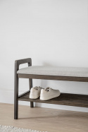 Bænk \'Inverness\' - Brun/Beige