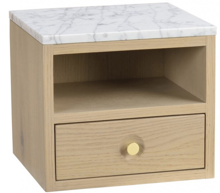 Sengebord \'Whitmore\' - Lys eg i gruppen Møbler / Bord / Sengeborde hos Reforma (120768)