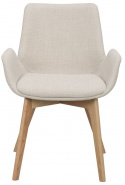 Armlænestol \'Drimsdale\' - Beige/Eg