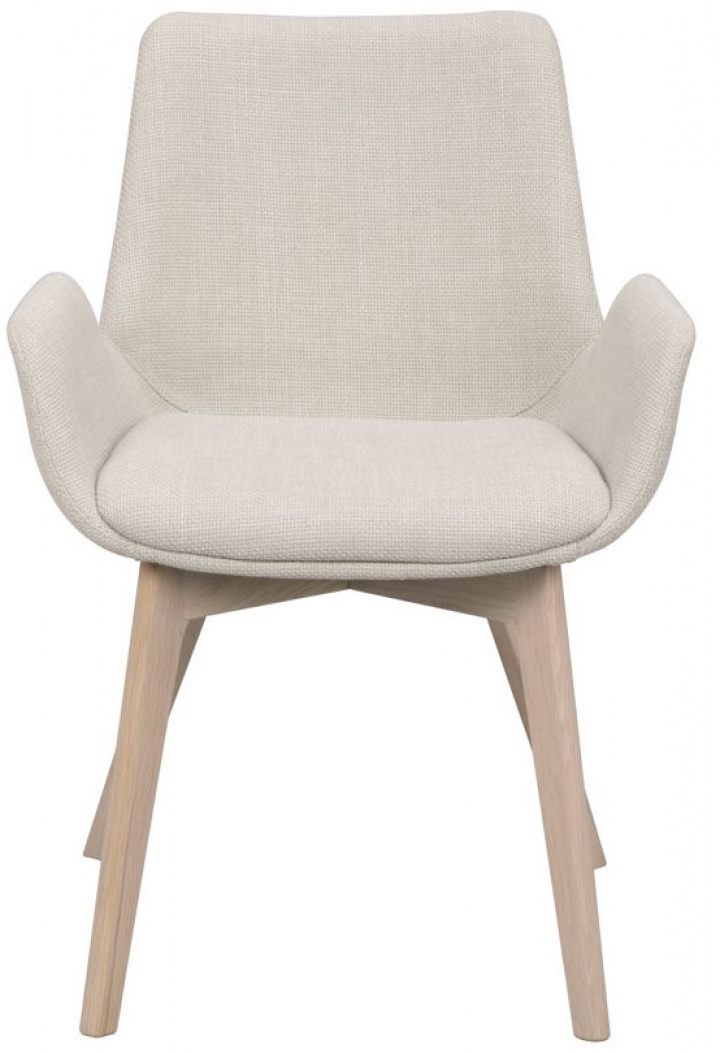 Armlænestol \'Drimsdale\' - Beige/Hvidpigmenteret i gruppen Møbler / Sidde møbler / Stole hos Reforma (120805)