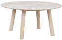 Sofabord \'Taransay\' Rund 90cm - Beige/Hvidpigmenteret