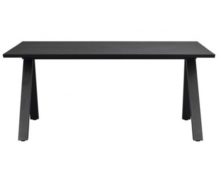 Spisebord \'Carradale\' 170x100cm - Sort/V-ben i gruppen Møbler / Bord / Spisebord hos Reforma (120882)