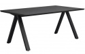 Spisebord \'Carradale\' 170x100cm - Sort/V-ben