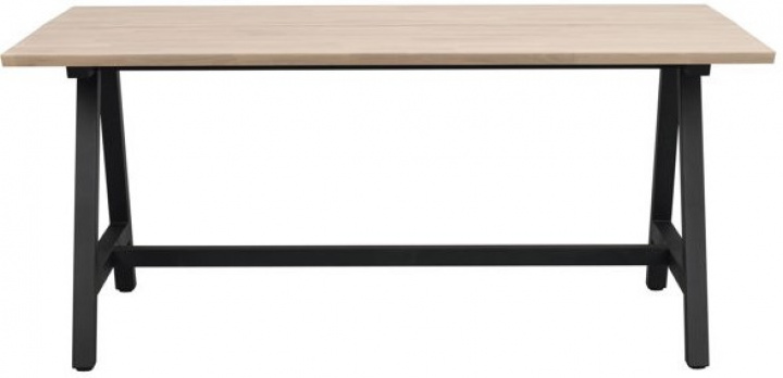 Spisebord \'Carradale\' 170x100cm - Hvidpigmenteret/A-ben i gruppen Møbler / Bord / Spisebord hos Reforma (120884)