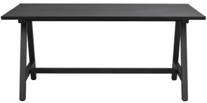 Spisebord \'Carradale\' 170x100cm - Sort/A-ben i gruppen Møbler hos Reforma (120886)