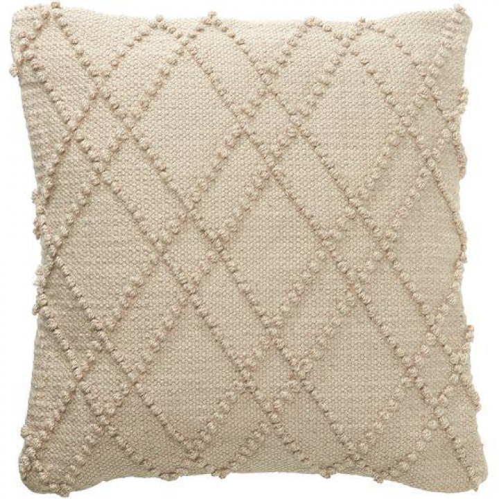 Pudebetræk \'Alma\' 50x50 - Beige i gruppen Indretning / Tekstiler / Pudebetræk hos Reforma (1209-47-021)