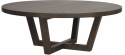 Sofabord \'Boxford\' Rund 110cm - Mørk eg