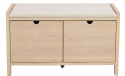 Entrébänk \'Hillmond\' 80cm - Lys eg
