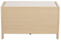 Entrébänk \'Hillmond\' 80cm - Lys eg