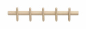 Kroglist \'Hillmond\' 65cm - Lys eg