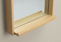 Spejl \'Hillmond\' 60x40cm - Eg