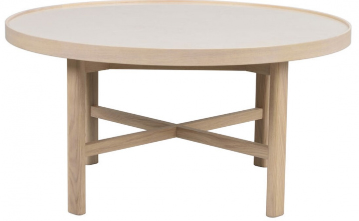 Sofabord \'Marsden\' Rund 90cm - Lys eg i gruppen Møbler / Bord / Sofabord hos Reforma (121094)