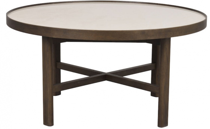 Sofabord \'Marsden\' Rund 90cm - Brun i gruppen Møbler / Bord / Sofabord hos Reforma (121096)